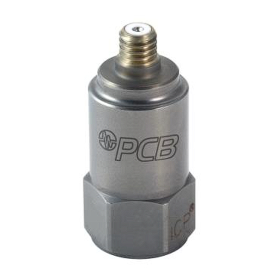 PCB Piezotronics ICP 353B04/ATS-10 Installation And Operating Manual
