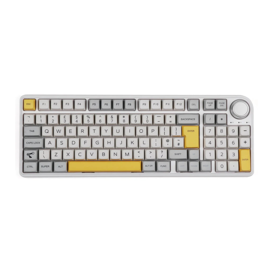 EPOMAKER TH96 ISO - 95% Hot Swappable RGB Mechanical Gaming Keyboard Manual
