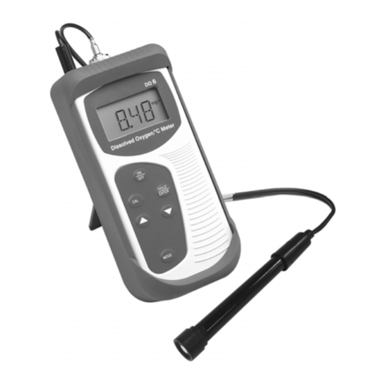 EUTECH INSTRUMENTS ECOSCAN DO 6 DO METER Instruction Manual