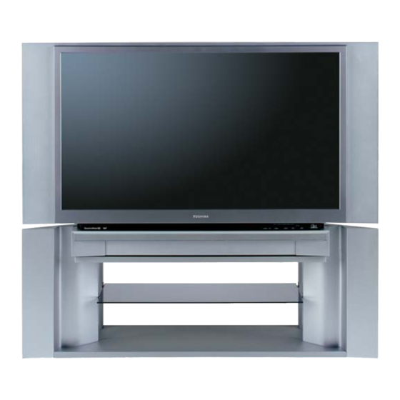 Toshiba 52HM84 - 52" Rear Projection TV Specifications