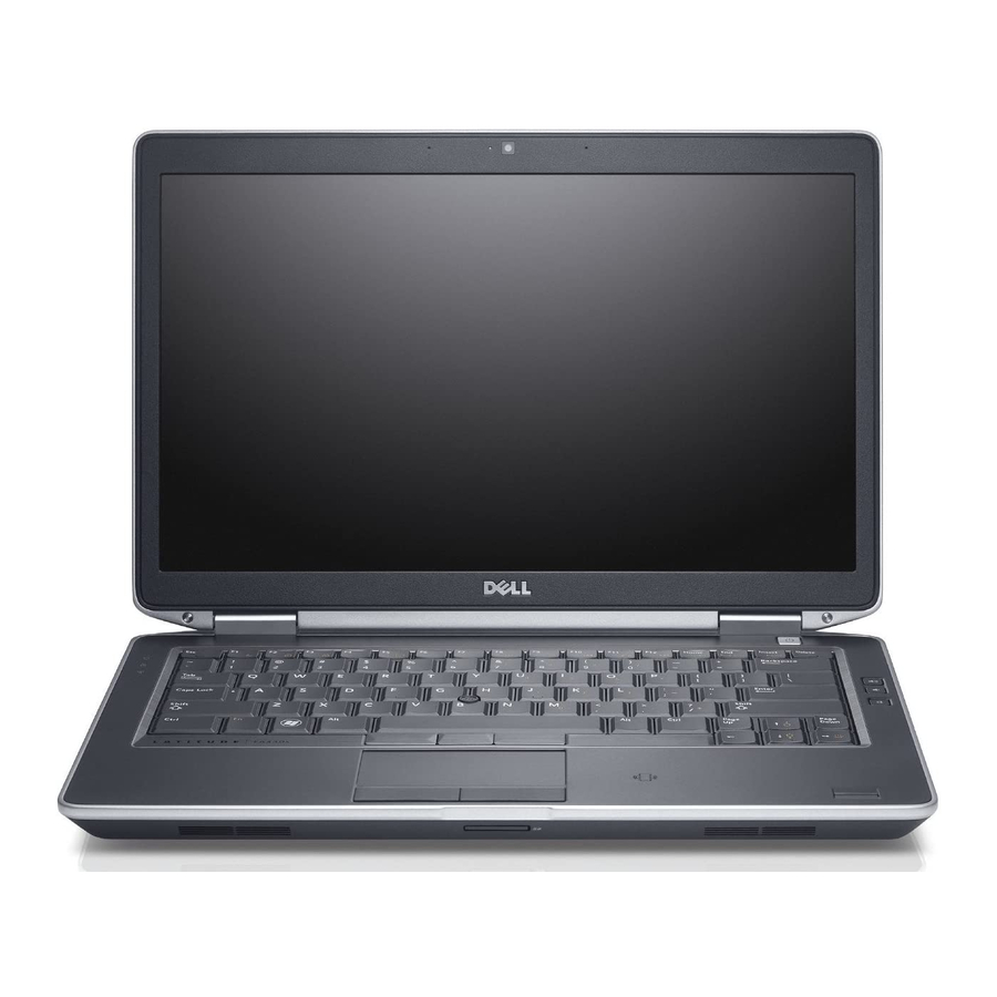 Dell Latitude E6440 Setup And Features Information