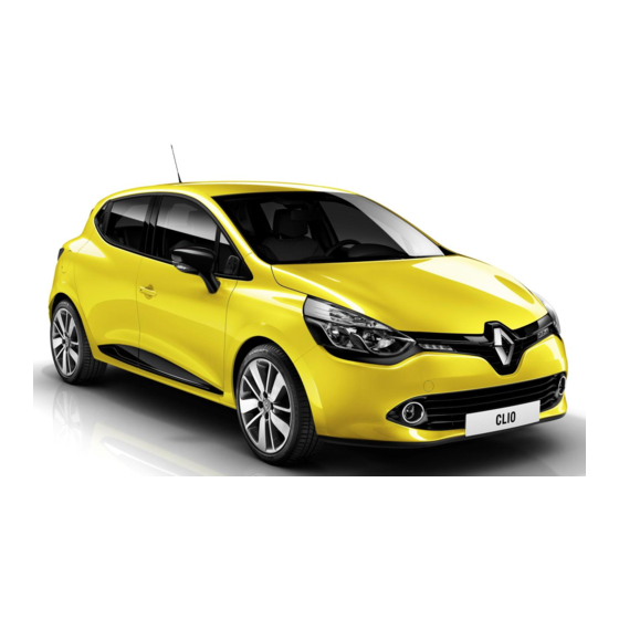Renault CLIO Quick Manual