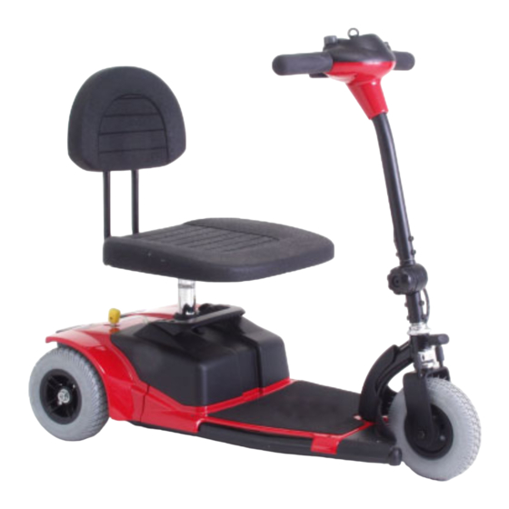 Pride Mobility Dash Owner's Manual