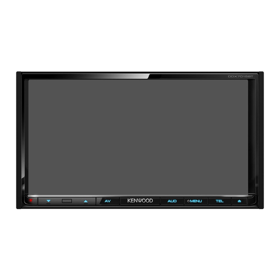 Kenwood DDX5902 Instruction Manual