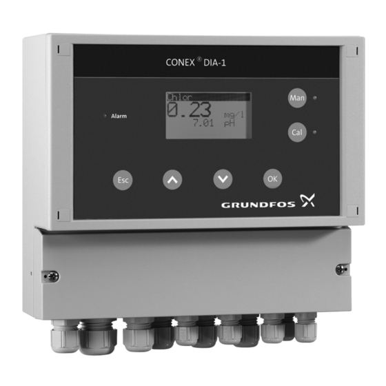 Grundfos Conex DIA-1 Installation And Operating Instructions Manual
