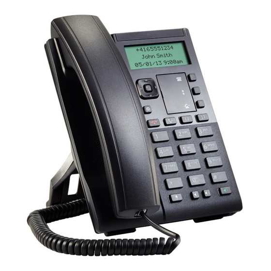 Mitel 6863i Quick Reference Manual