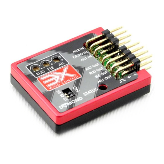 Dymond 3X Wing Control Quick Start Manual
