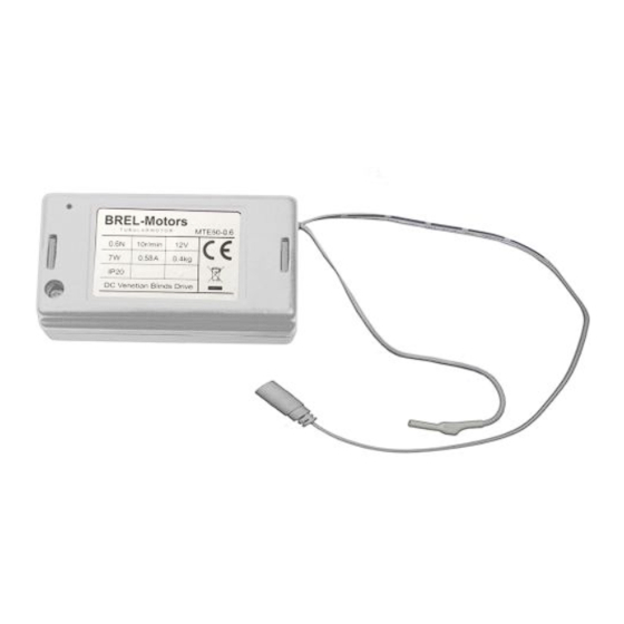 brel-motors MTE50-0.6 Manual
