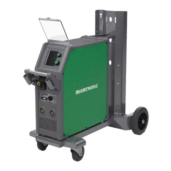User Manuals: Migatronic SIGMA ONE 300 Welding Machine