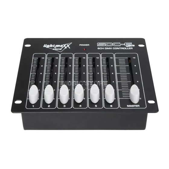 Lightmaxx SDC-6 User Manual