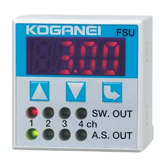 Koganei Flow FSU Manual