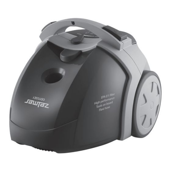 User Manuals: Zelmer ZVC307 Series Vacuum Cleaner