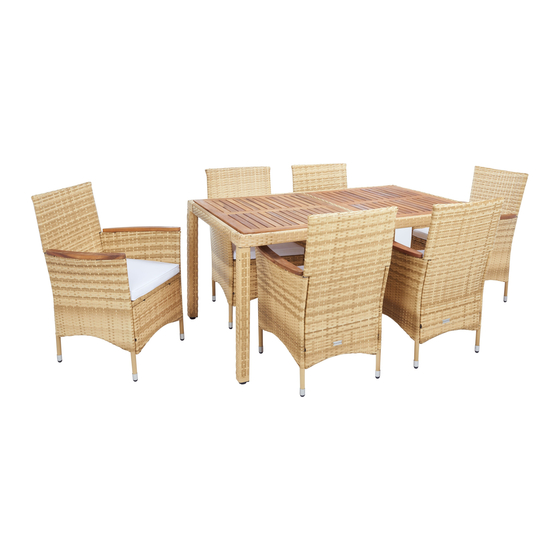 Safavieh Outdoor Ashwin PAT7717-1/3 Quick Start Manual