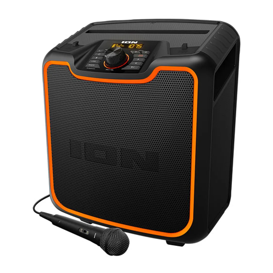Ion Sport XL iPA130 Bluetooth Speaker Quick Start Guide ManualsLib