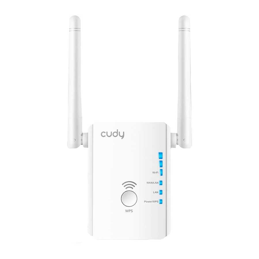 Cudy RE750 Extender Quick Installation Guide ManualsLib