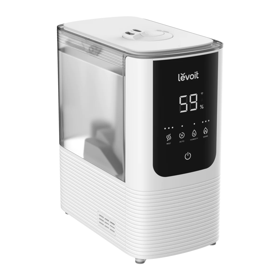 Levoit OasisMist LUH-O451S-WUS - Smart Humidifier Manual | ManualsLib