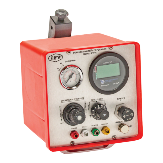 Percussionaire IPV-1C Manuals