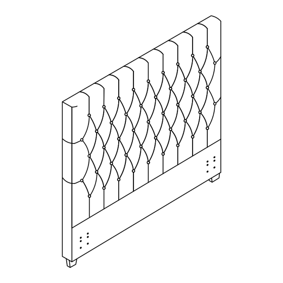 Coaster 300007KW Assembly Instructions
