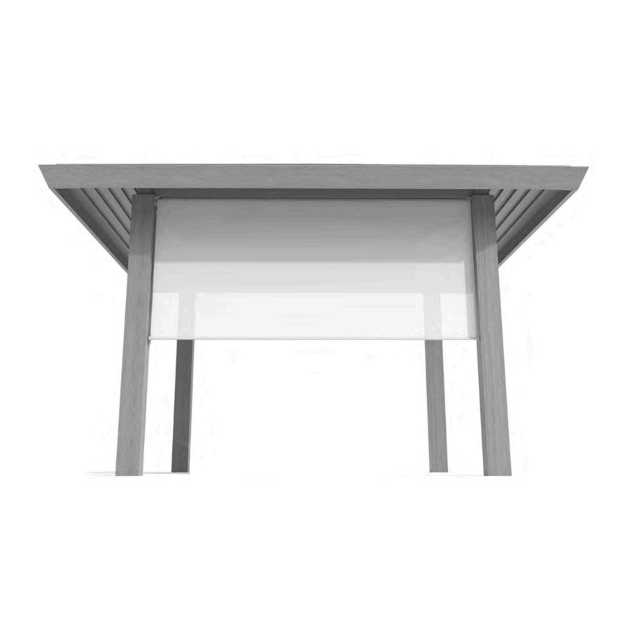 Coolaroo Custom - Outdoor Roller Shade Manual