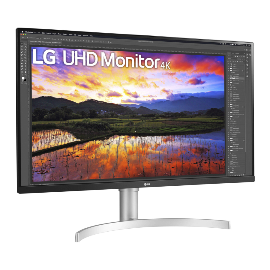 LG 32UN650, 32UN650P, 32UN650K, 32BN67U, 32BN67UP Manual