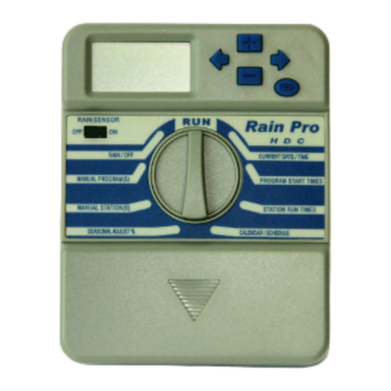 Hit Productsc Rain Pro Manuals
