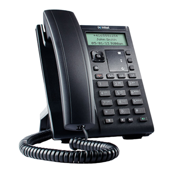 Mitel 6863i Quick Reference Manual