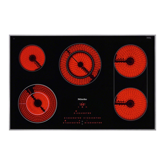 Miele KM 6223 Operating Instructions Manual