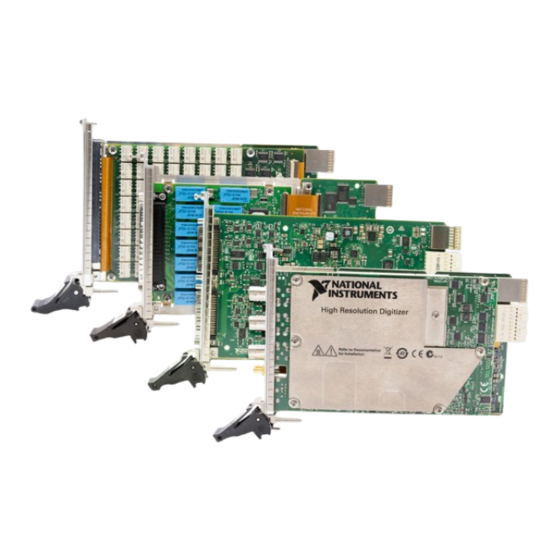 National Instruments Module NI PXI-8250 User Manual
