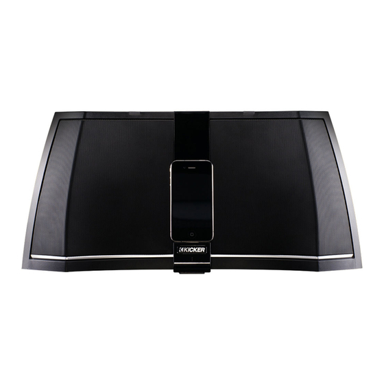 Kicker 40iK5BT Owner's Manual