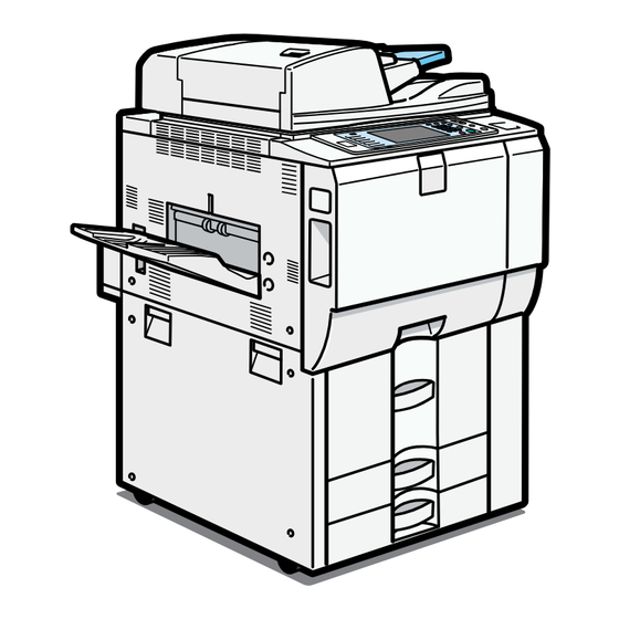 Ricoh MPC6000 Network Manual