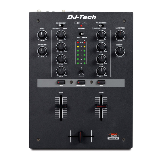 DJ-Tech DIF-IS User Manual