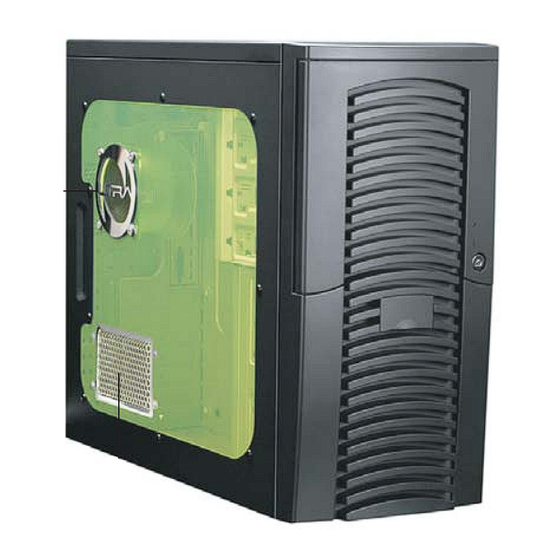 Ultra Products Mid-Tower ATX Cases Wizard Specification Sheet