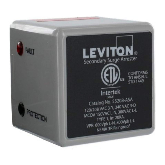 Leviton 55240-ASA Manual