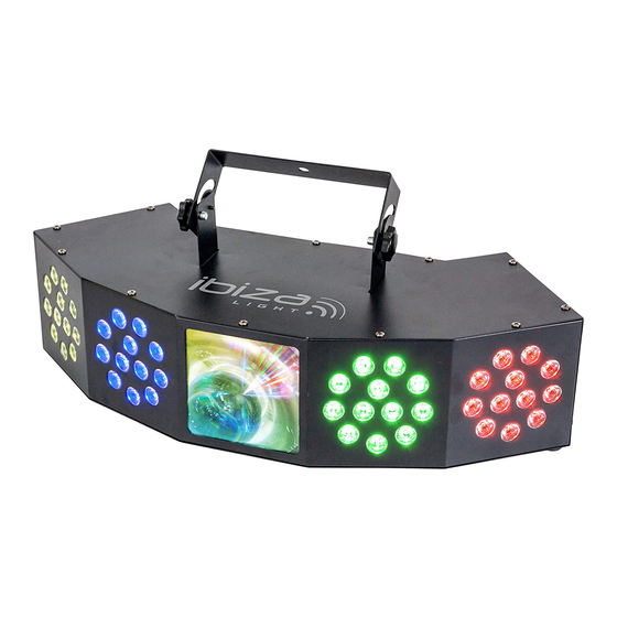 Ibiza COMBI-FX4 3-in-1 Lighting Effect Manuals