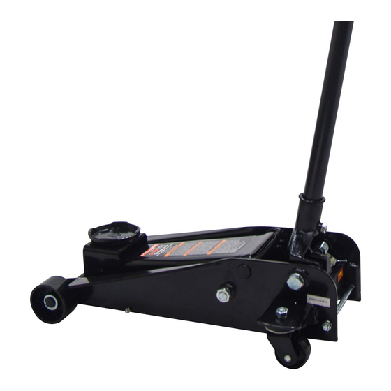 Pro-Lift G-4630 Operating Instructions & Parts Manual