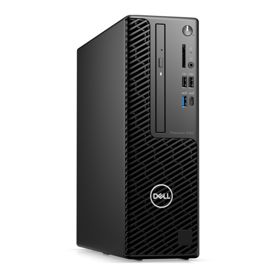 Dell Precision 3460 Setup And Specifications