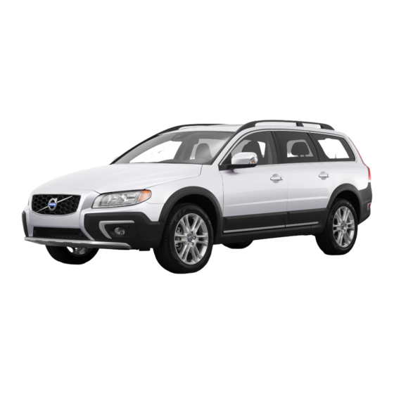 Volvo XC 70 2016 Quick Manual