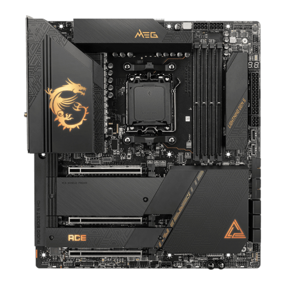 MSI MEG X670E ACE User Manual