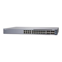 Juniper EX4100-F- 24P/T Quick Start Manual