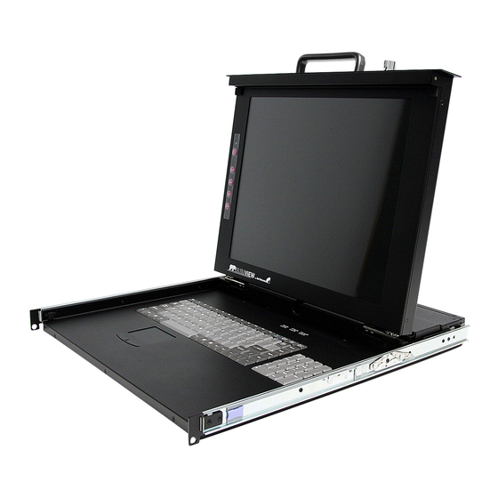 StarTech.com DuraView RACKCONS1708 Instruction Manual