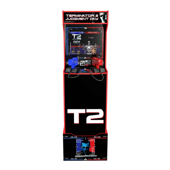Midway Terminator 2 Judgment Day Operation Manual