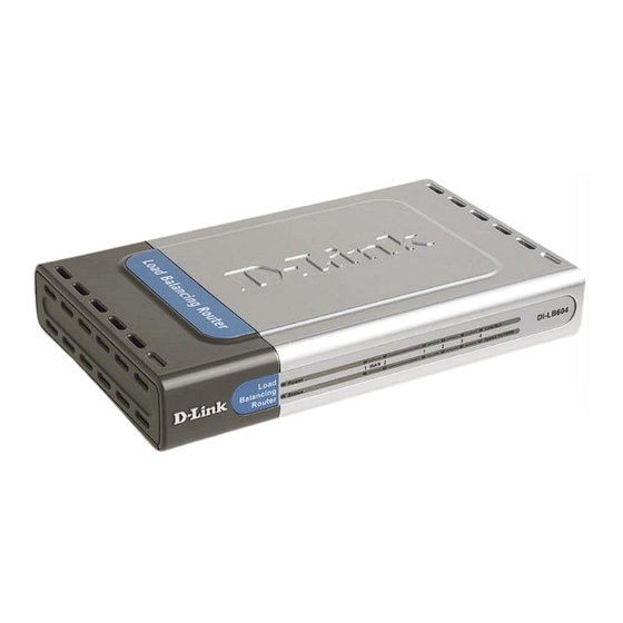 D-Link DI-LB604 Owner's Manual