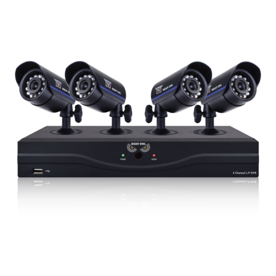 Night owl 4 channel hot sale dvr