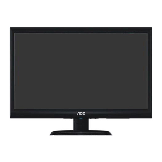 AOC e2250Swn Service Manual