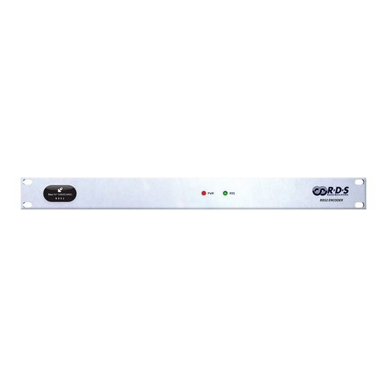 BW Broadcast rds2 Technical Manual