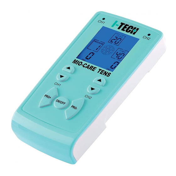 MIO-CARE TENS User Manual