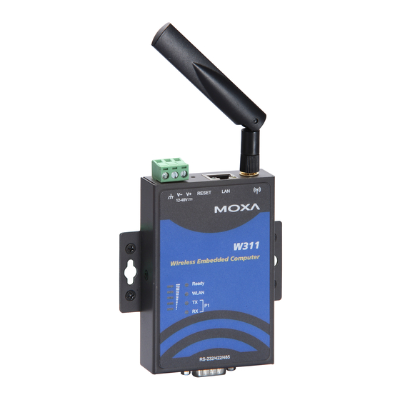 Moxa Technologies W311 Quick Installation Manual