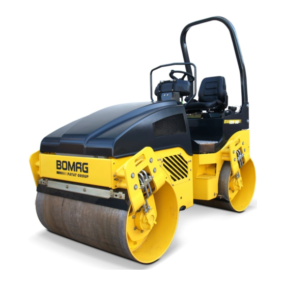 Bomag BW 120 AC-4 Operating Instructions Manual