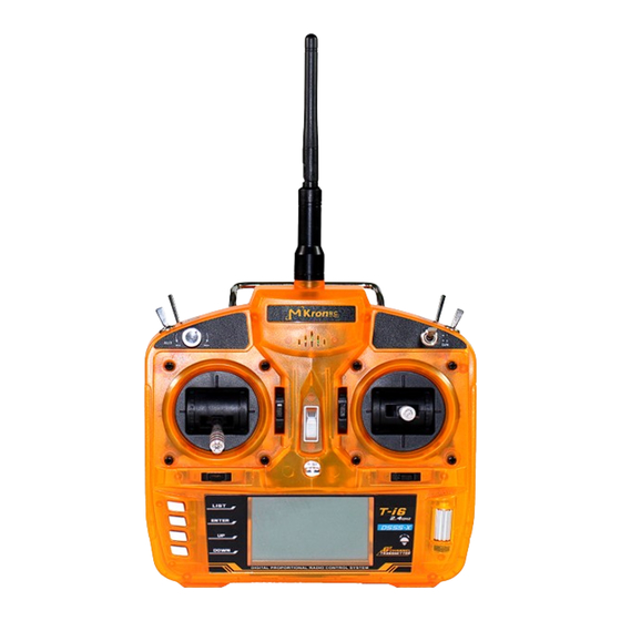Orange RX M Kron RCT-i6 Instruction Manual