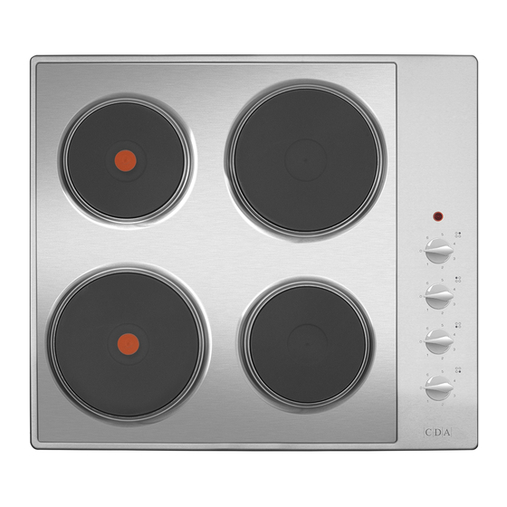 CDA HE6052SS Instruction Manual